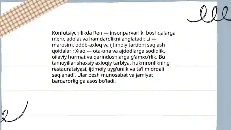 Konfutsiychilik, Daosizm, Sintoizm dinlari 3
