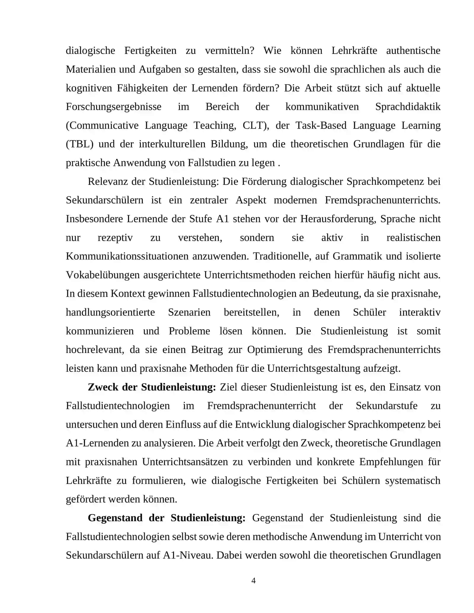 DIE BEDEUTUNG VON FALLSTUDIENTECHNOLOGIEN FÜR DIE ENTWICKLUNG DIALOGISCHER SPRACHKOMPETENZ BEI SEKUNDARSCHÜLERN 3