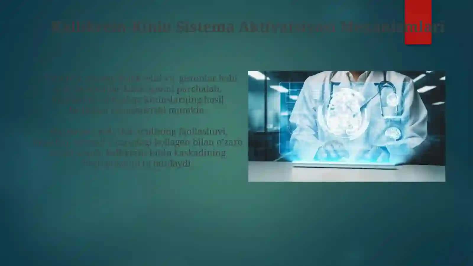 Kallikrein-kinintizimi,klinikahamiyati 3