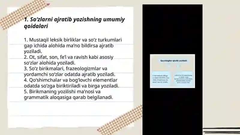 Soʻzlarni jratib yozish qoidalari 3
