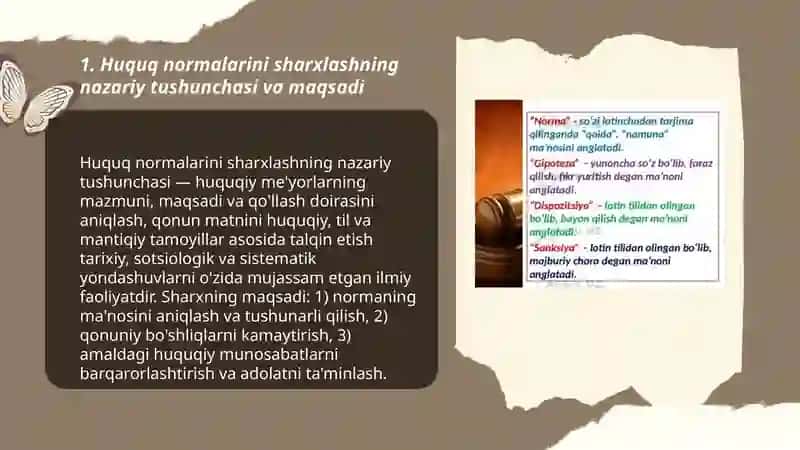 Huquq normalarini sharxlash 3