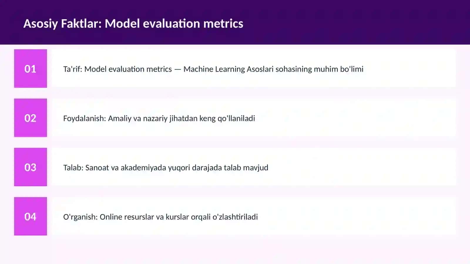 AI | MACHINE LEARNING ASOSLARI 3