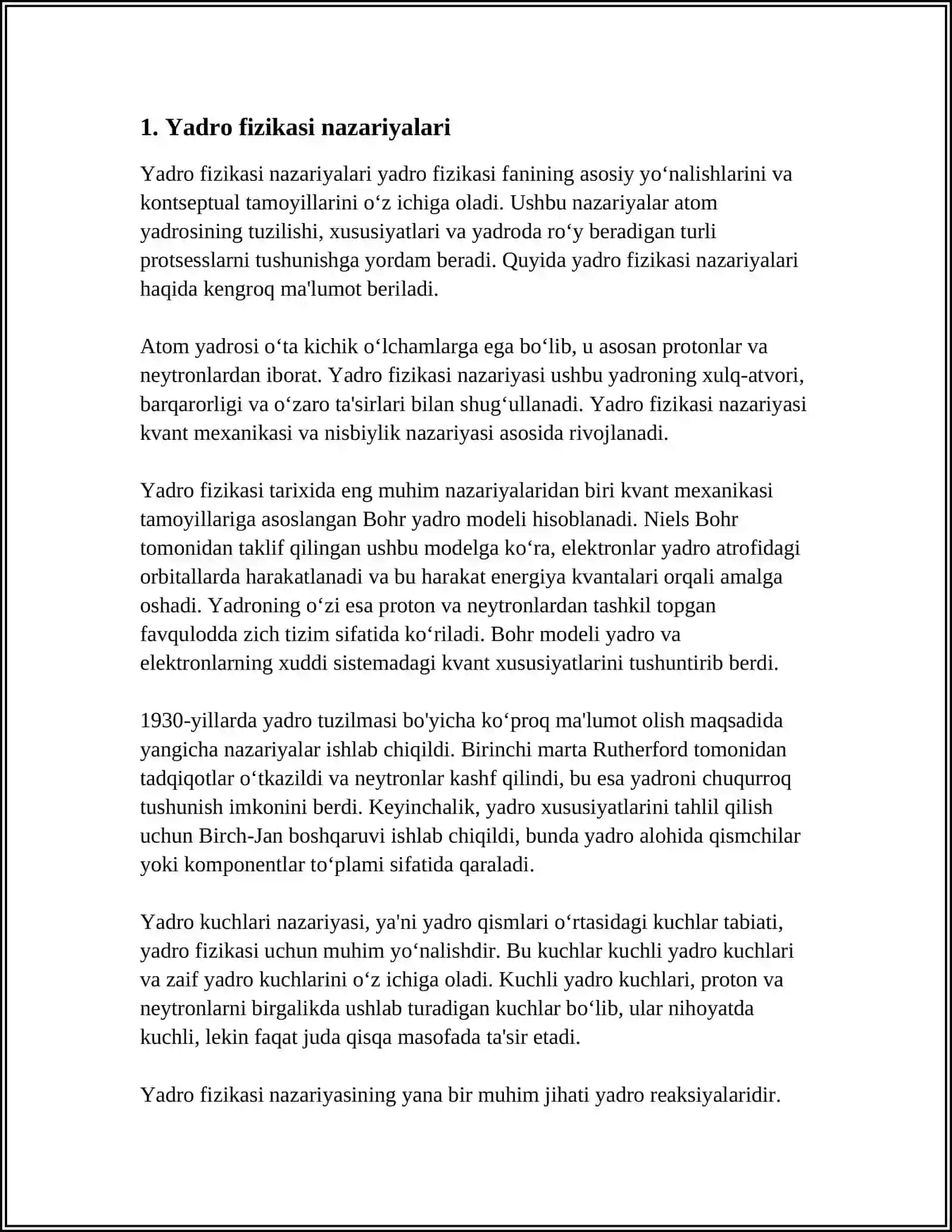 YADRO VA NEYTRON FIZIKASI KORGAZMA 3