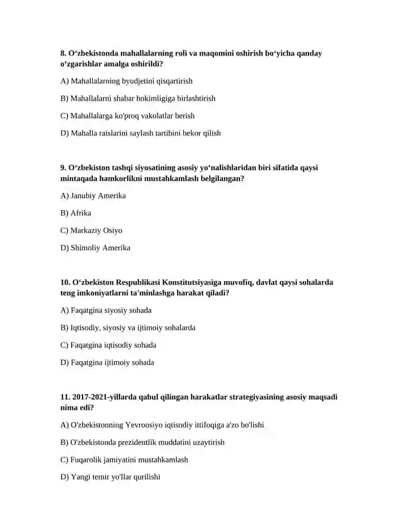 Oʻzbekiston respublikasida amalga oshirilgan islohotlar 3