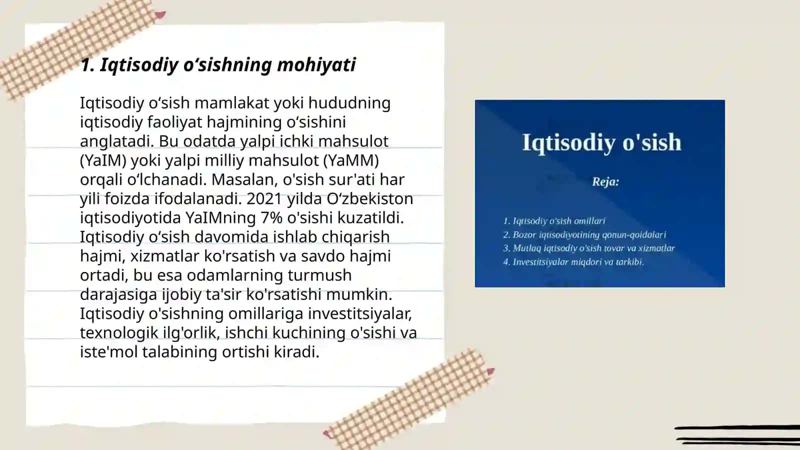 Iqtisodiy oʻsishning mazmuni turlari va omillari 3