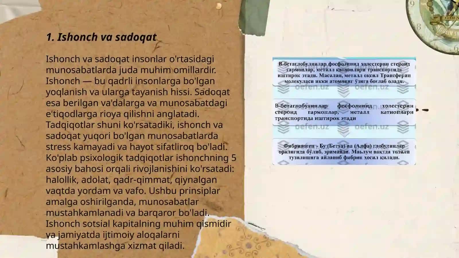 Moslik va munosabatga oid misollar Sultanova Mohira 3