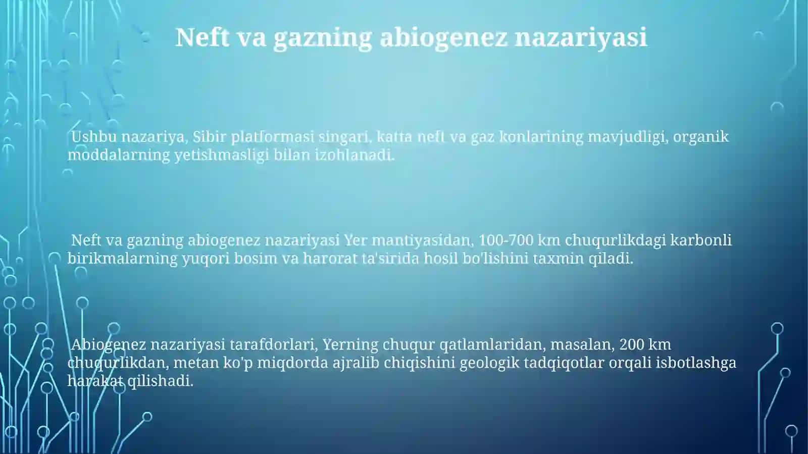 Neftvagazninghosilbo'lishnazariyalari 3