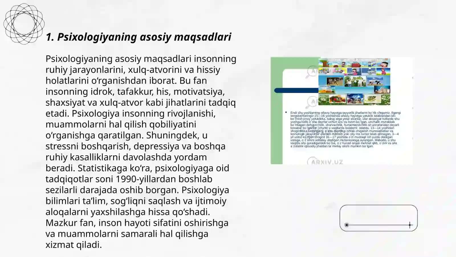 Psixologiya fanining maqsad va vazifalari 3