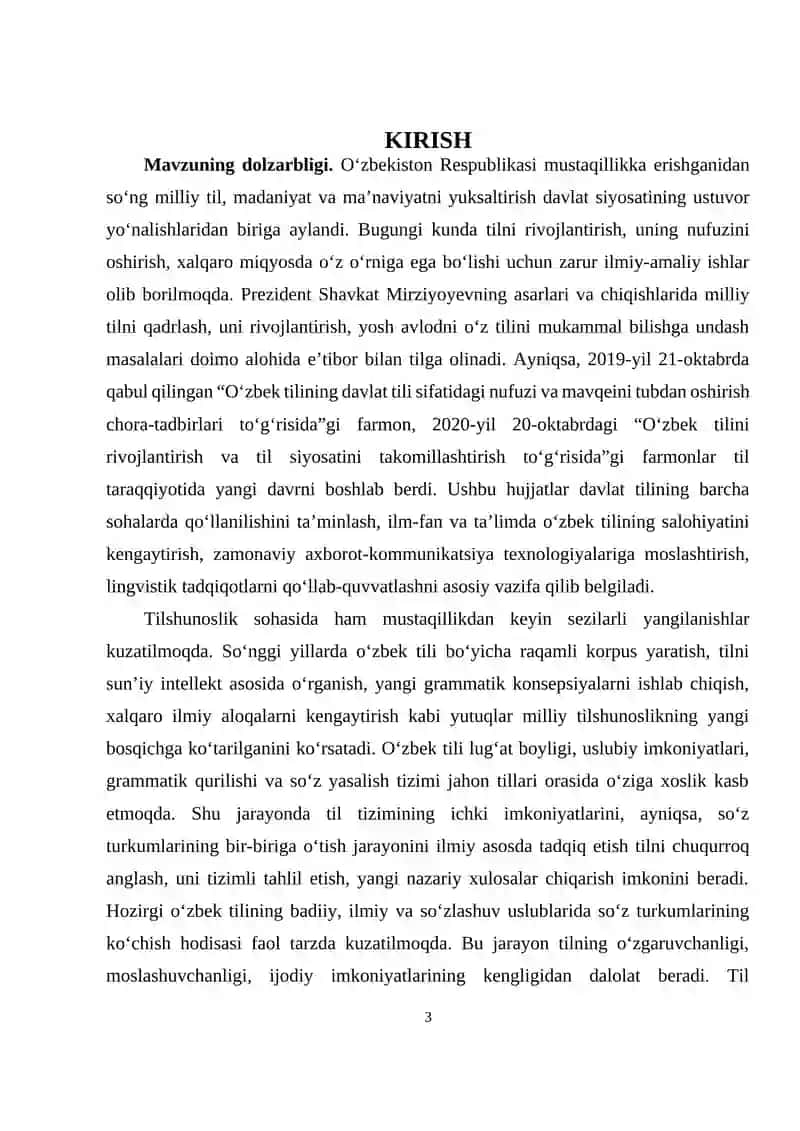 SO’Z TURKUMLARINING KO’CHISH HODISASI (SHEʼRIY ASARLAR MOSOLIDA) 3