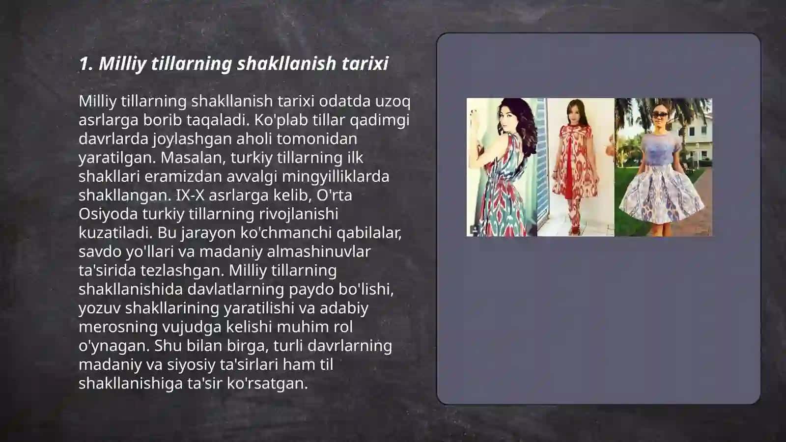 Milliy tillarning shakllanishi va rivojlanishi 3