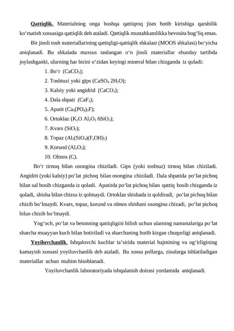 Materiallarning mexanik xossalari 3