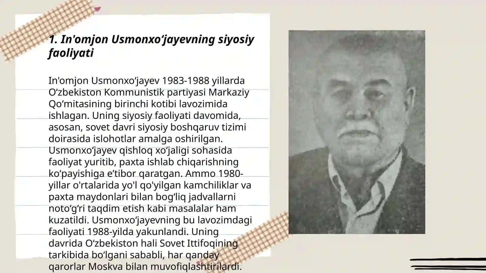 In'omjon Buzrukxoʻjayevich Usmonxoʻjayev 3