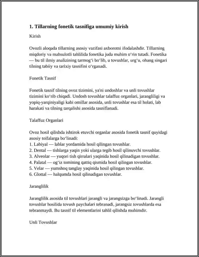 TILLARNING FONETIK TASNIFI 3