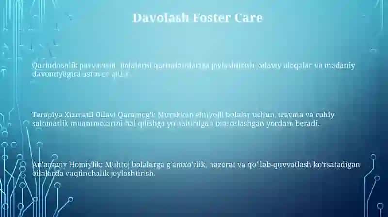 bolani oilaga joylashtirish shakllari 3