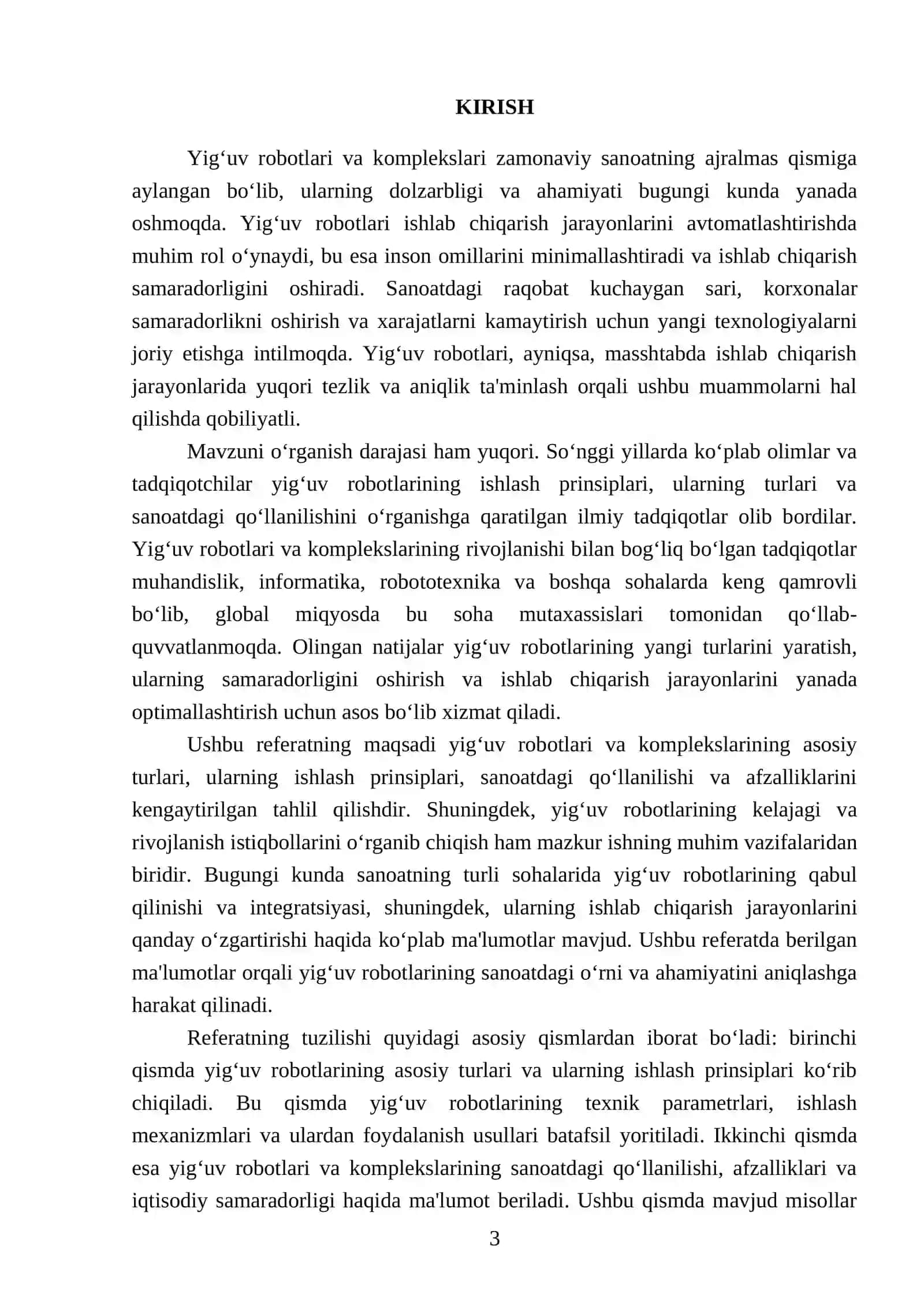 Yigʻuv robotlari va komplekslari 3