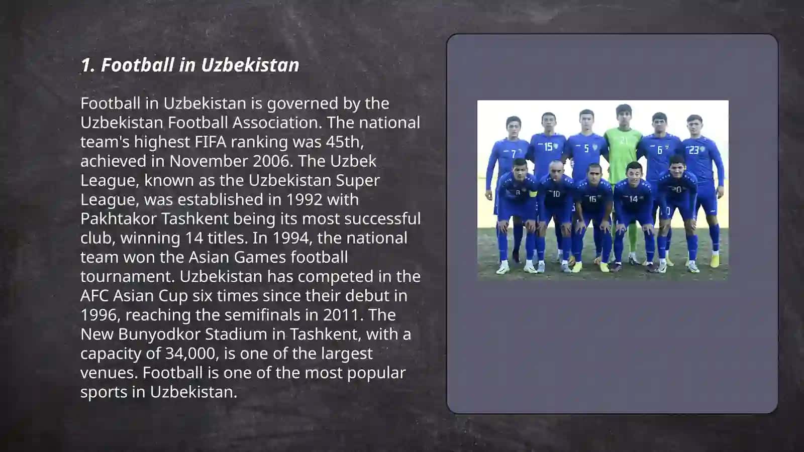 Sports in Uzbekistan 3