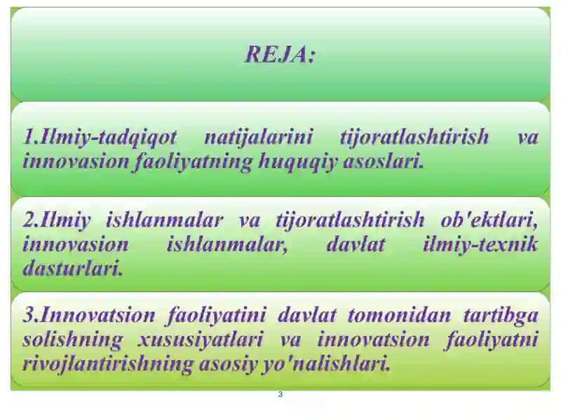 INNOVATSION IQTISODIYOT 3