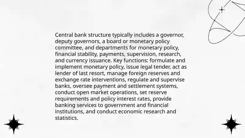Central banking system 3