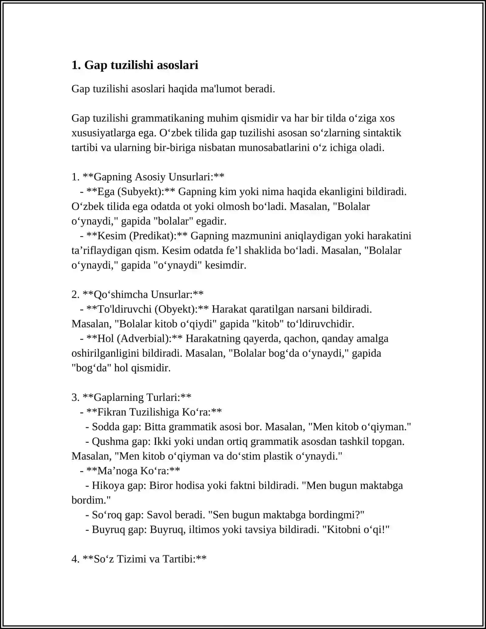 BOSHLANGʻICH SINFDA GAP USTIDA ISHLASHDAGI IZCHILLIK 3
