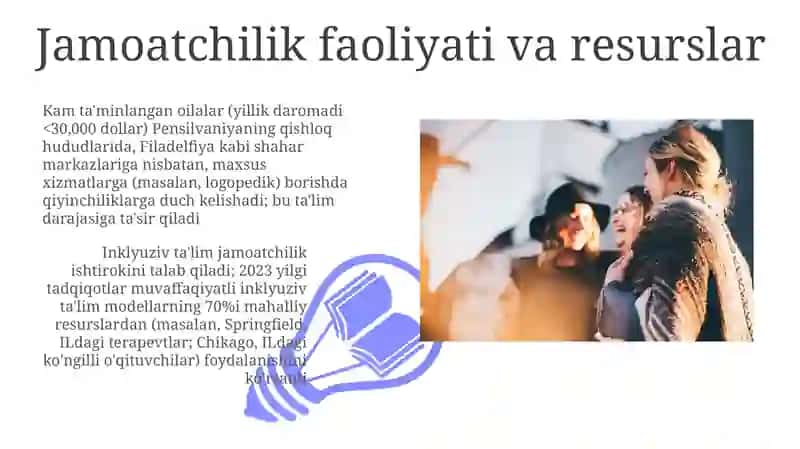 Maxsus inklyuziv ta'limda imkoniyati cheklangan bolalarga ta'lim berishda ijtimoiy omillarning ro'li 3