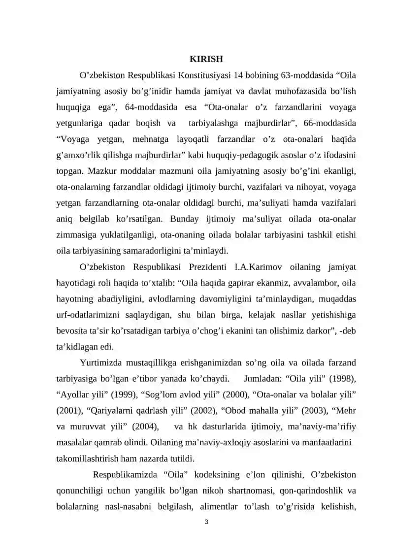 "OILADA AXLOQIY MUNOSABATLARNI SHAKLLANTIRSH" 3