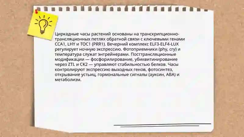 Суточные, месячные и годовые ритмы растений и животных 3