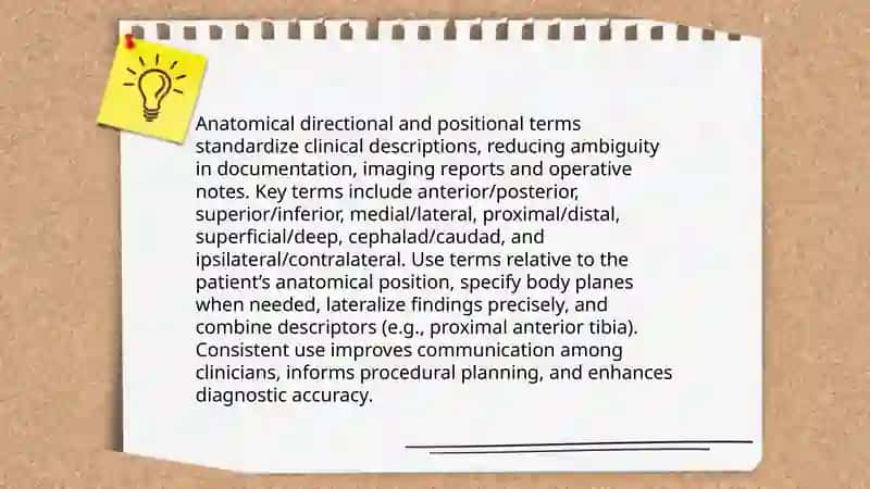 Accurate application of medical terminology and expressions in context 3