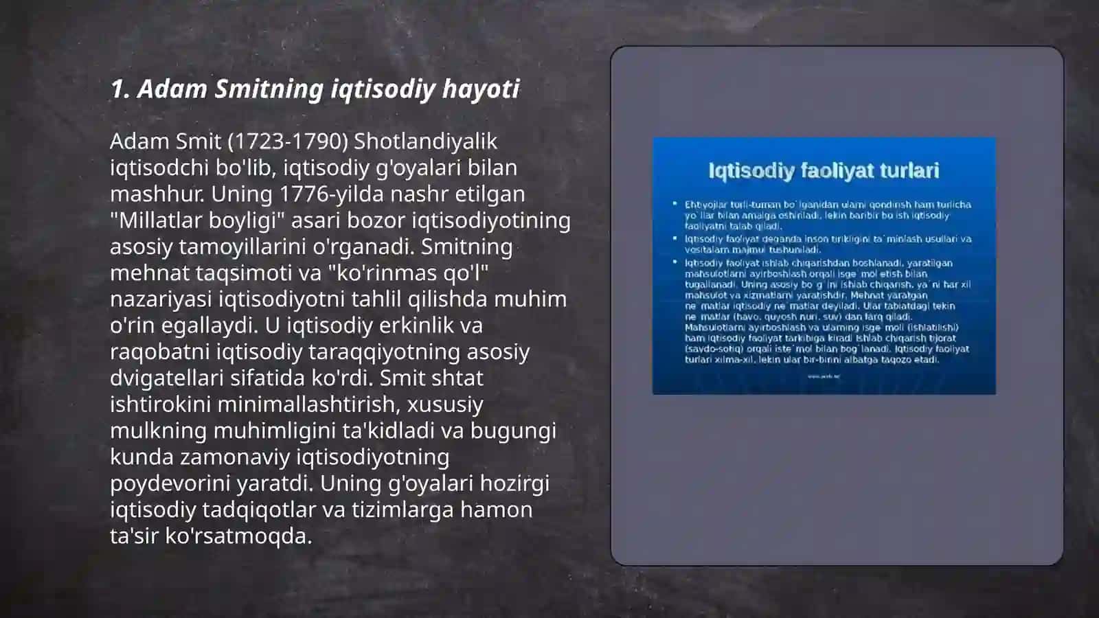 Adam Smitning iqtisodiy ta'limoti 3