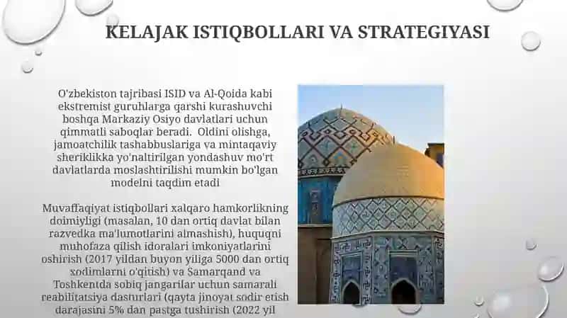 O'zbekistonning terrorizmga qarshi kurash tajribasi 3