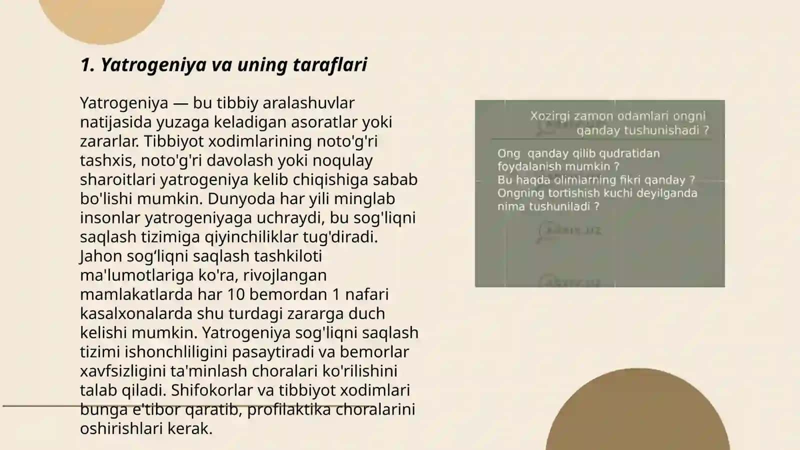 Xozirgi zamon tibbiyotida yatrogeniya muammolari 3