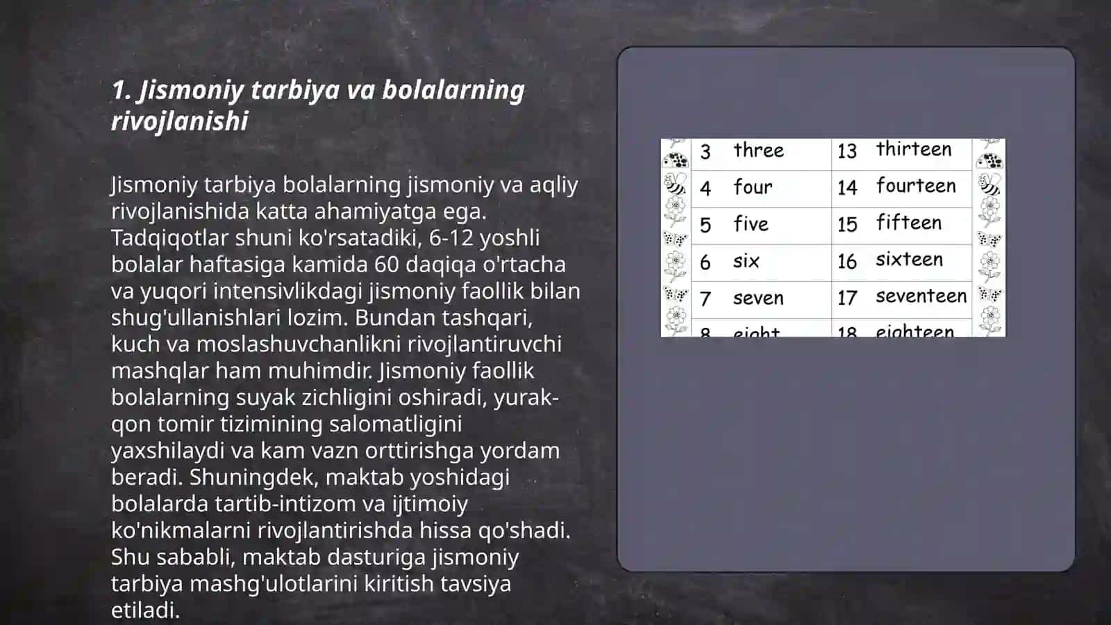 Jismoniy tarbiya va bolalarning rivojlanishi 3