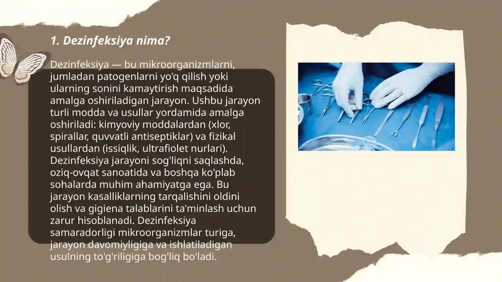 Dezinfeksiya va derasizatsiya va sterilizatsiya turlari vosita va usullari 3