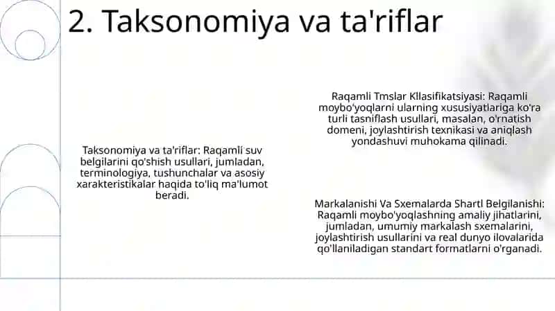 Raqamli Tmslar Kllasifikatsiyasi, Markalanishi Va Sxemalarda Shartl Belgilanishi 3