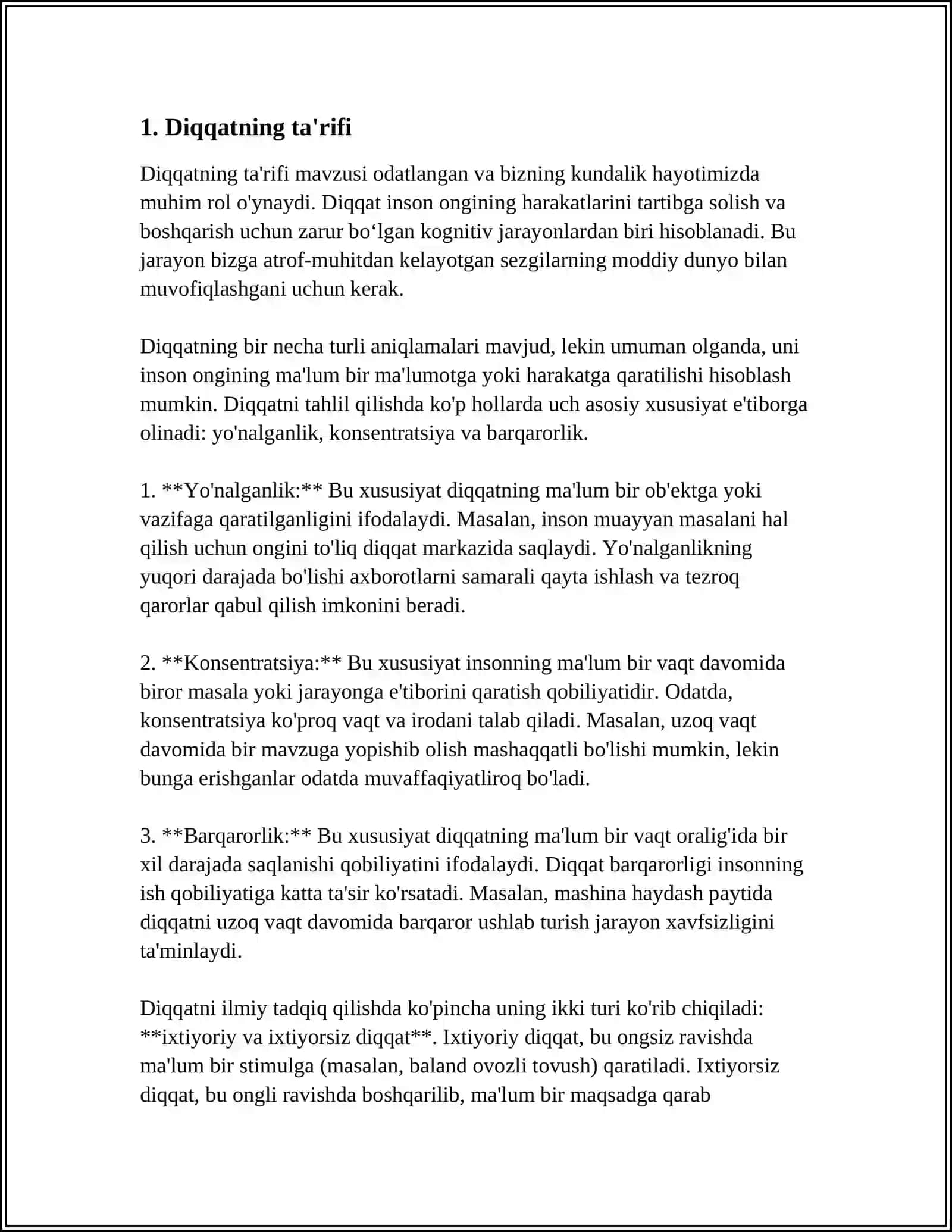 DIQQAT HAQIDA TUSHUNCHA VA UNING NERV FIZIOLOGIK ASOSLARI 3