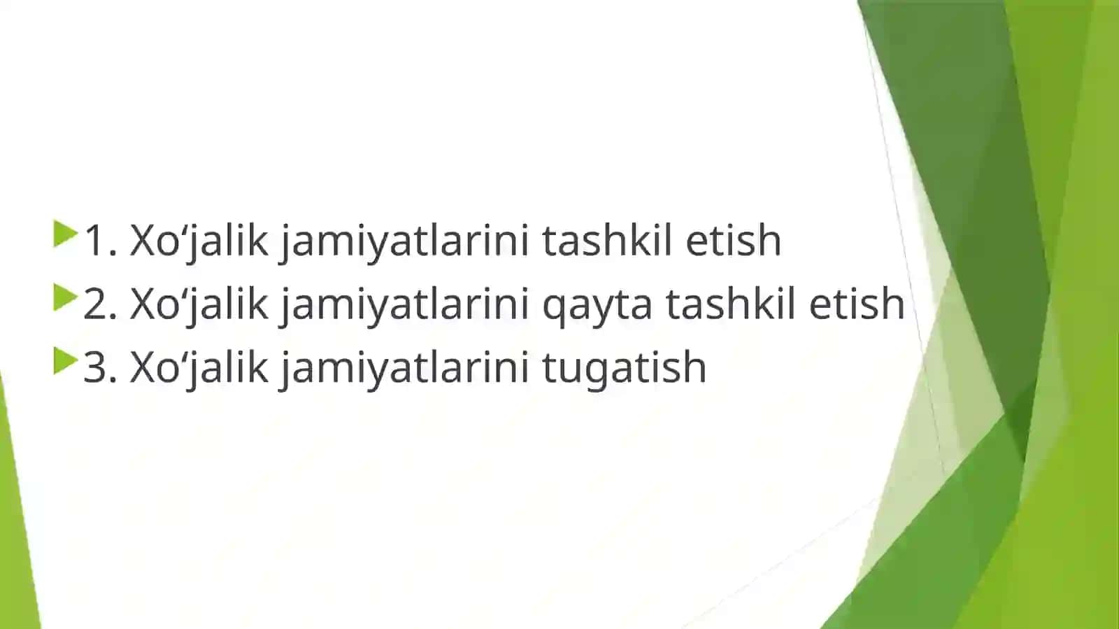 Xo‘jalik jamiyatlarini tashkil etish 3