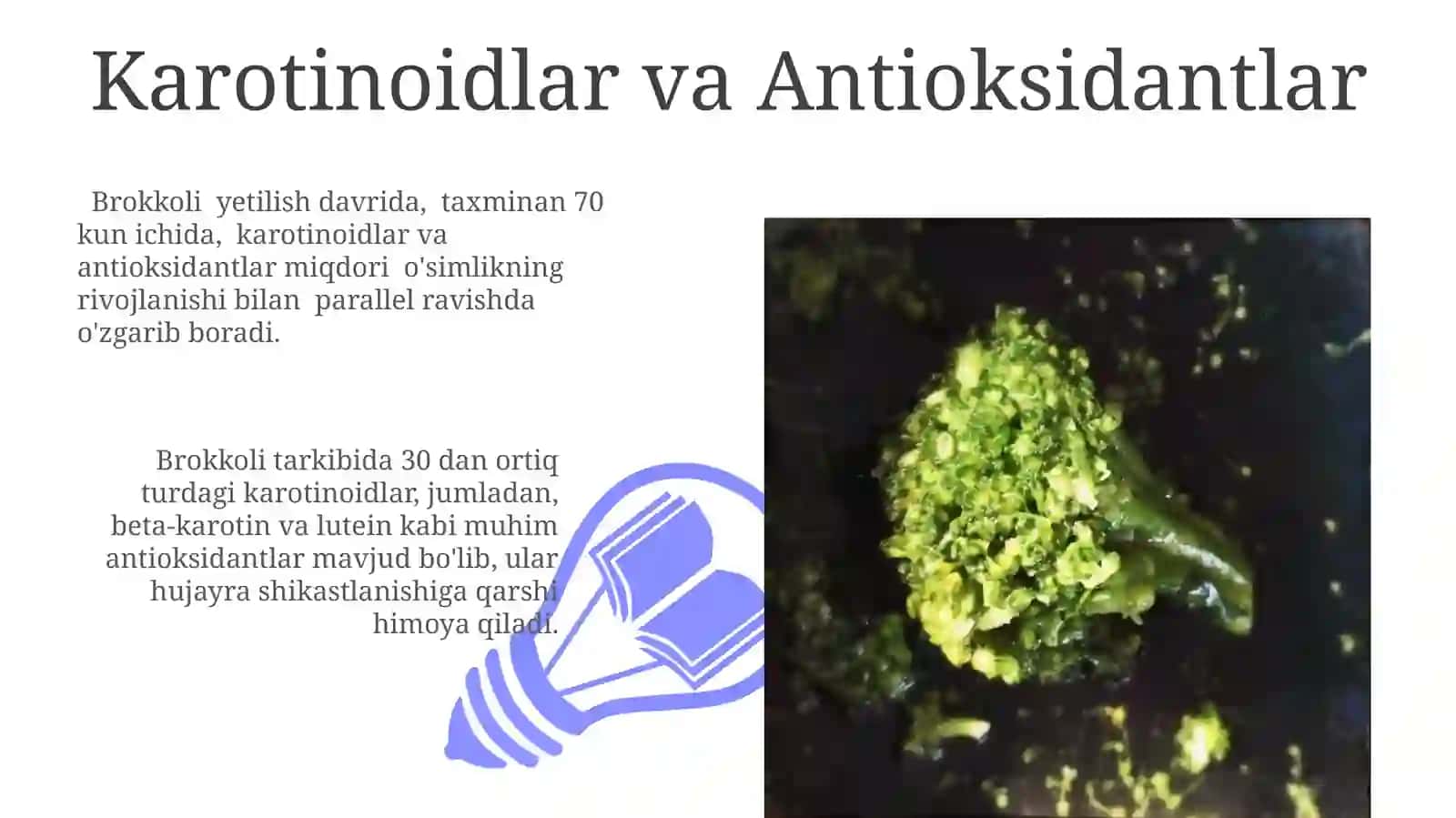 Brokkoli Kimyoviy Tarkibi 3