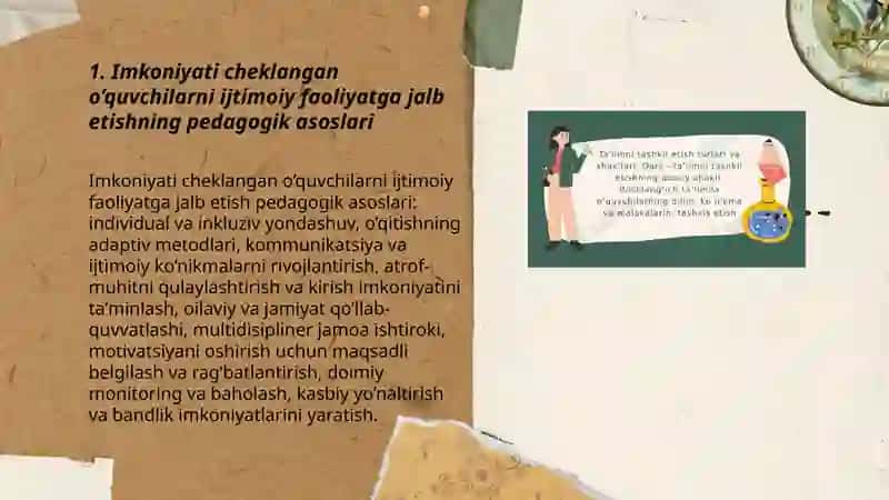 Imkoniyati cheklangan o’quvchilarni ijtimoiy faoliyatga jalb etish shakllari 3