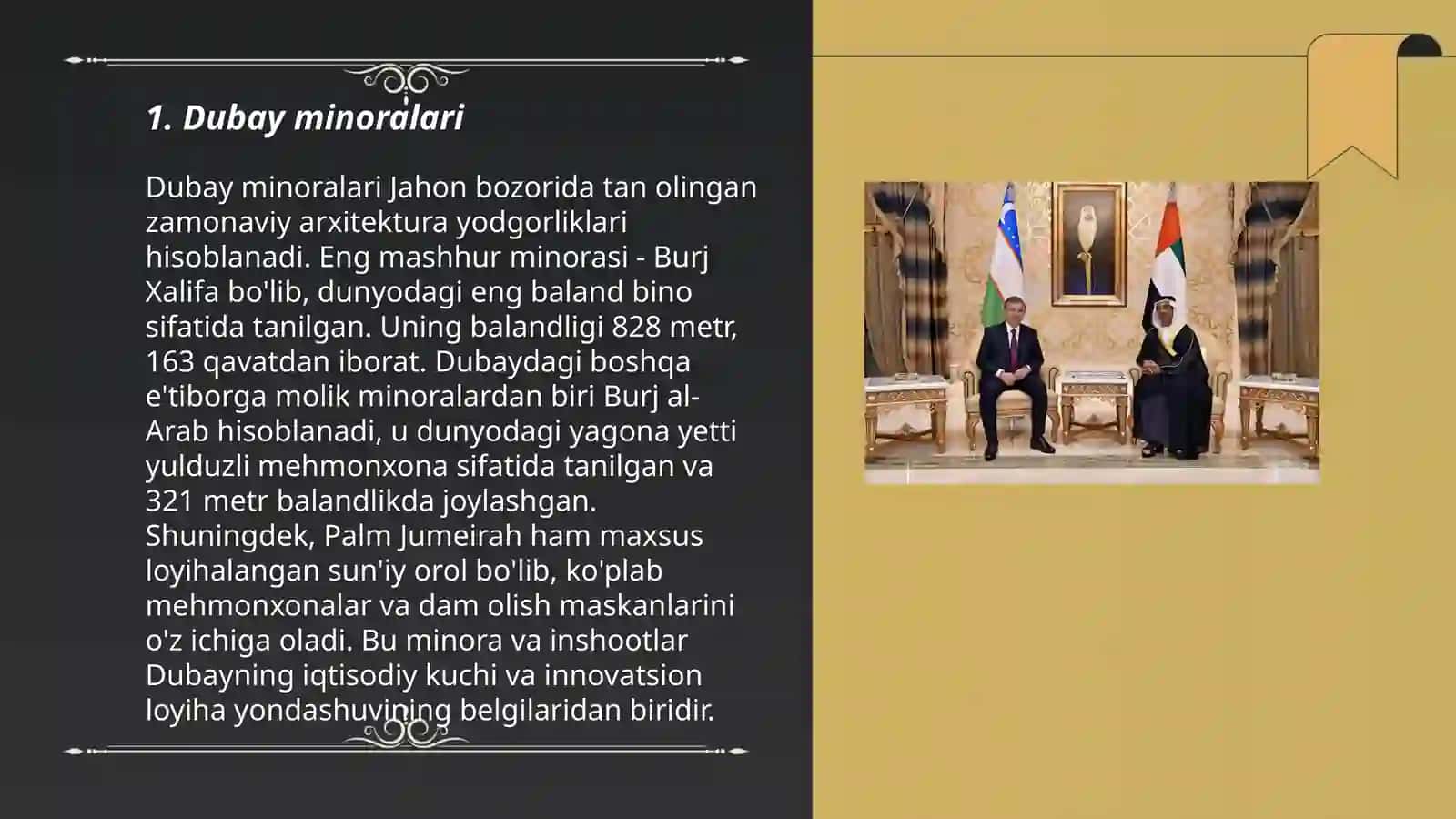 Dubay minoralari 3