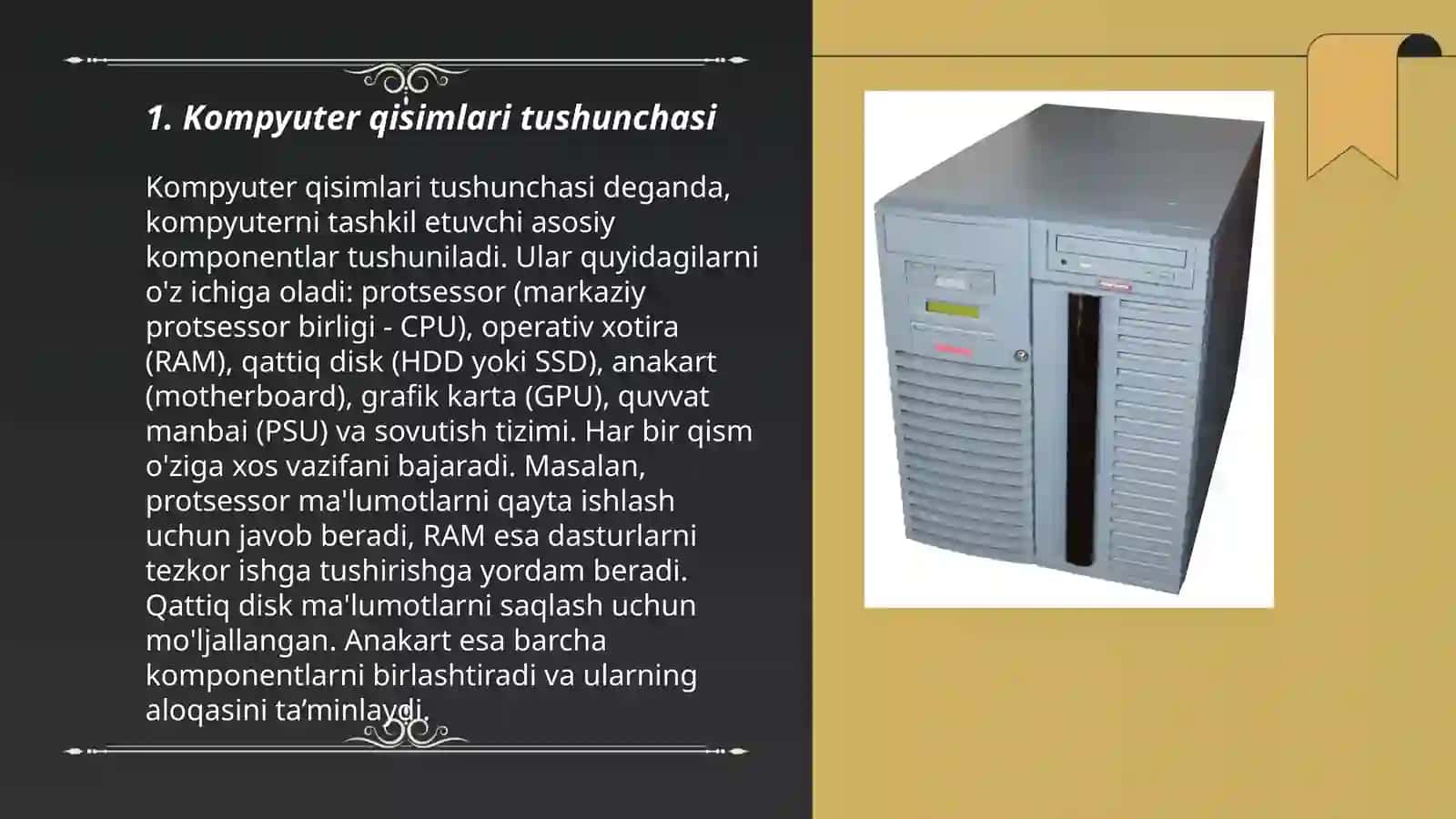 Kompyuter qisimlari 3
