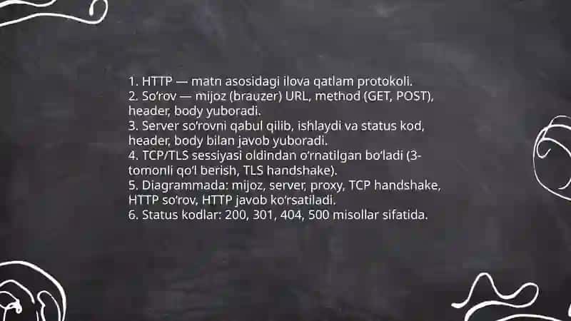 Internet protokoli 12 list bulsin rasmlari bilan 3