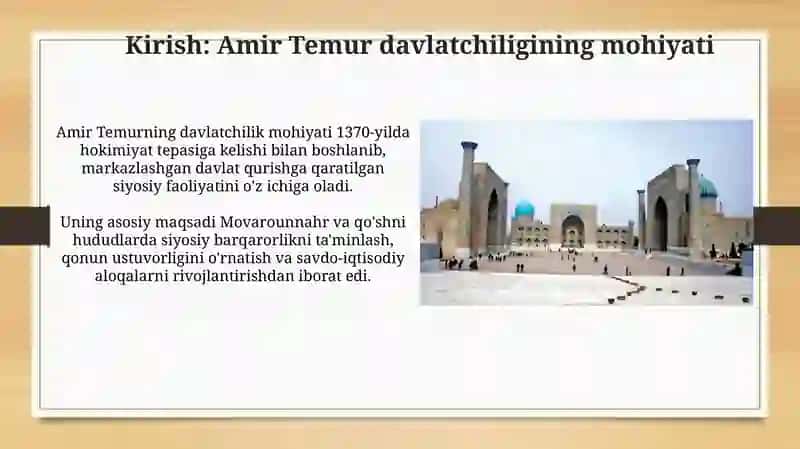 Amir Temur buyuk davlat arbobi 3