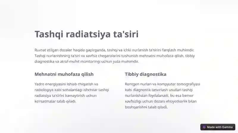 Ionlashtiruvchi nurlanishning biologik ta'siri 3