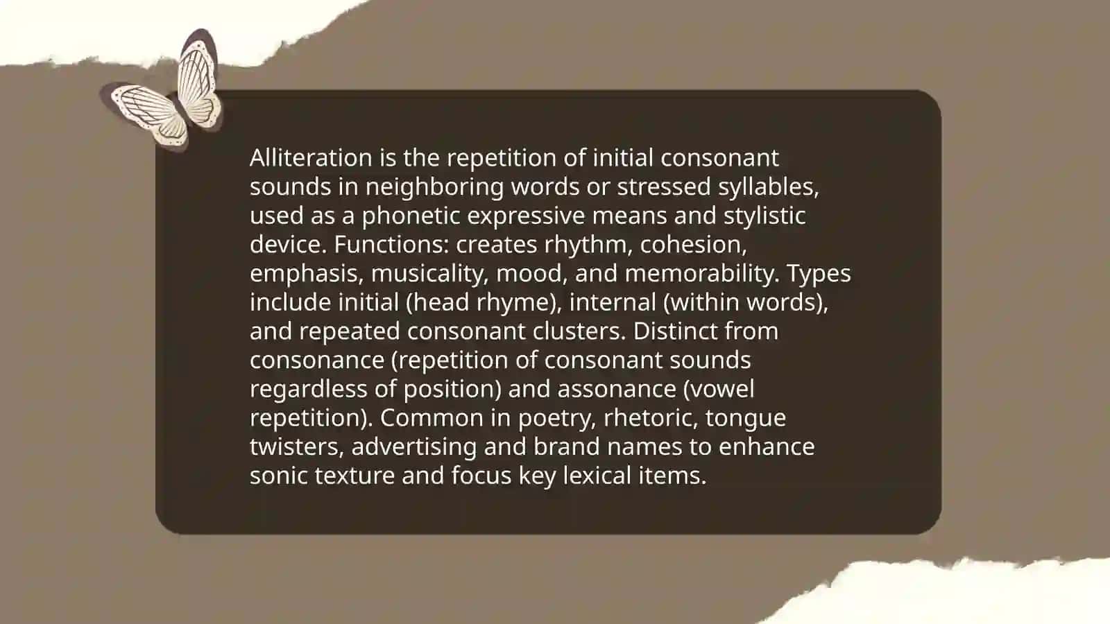 Phonetic expressive means and stylistic devices 3