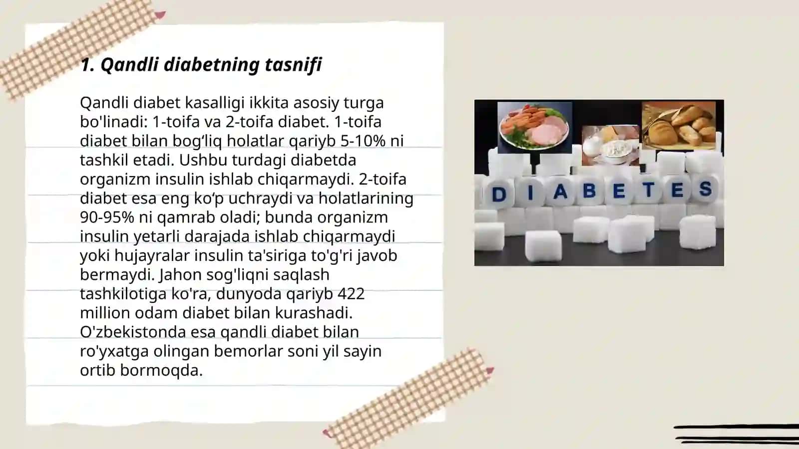 Bolalarda Qandli diabet etiopatogenezi 3
