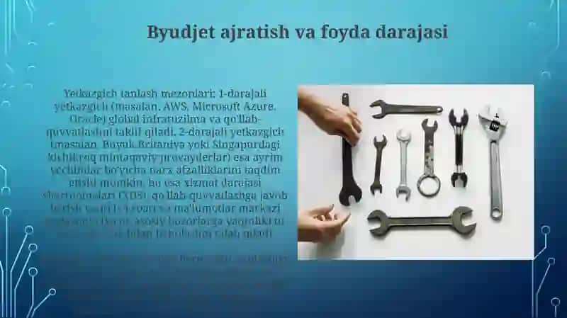 Yetkazgich tanlash mezonlari 3