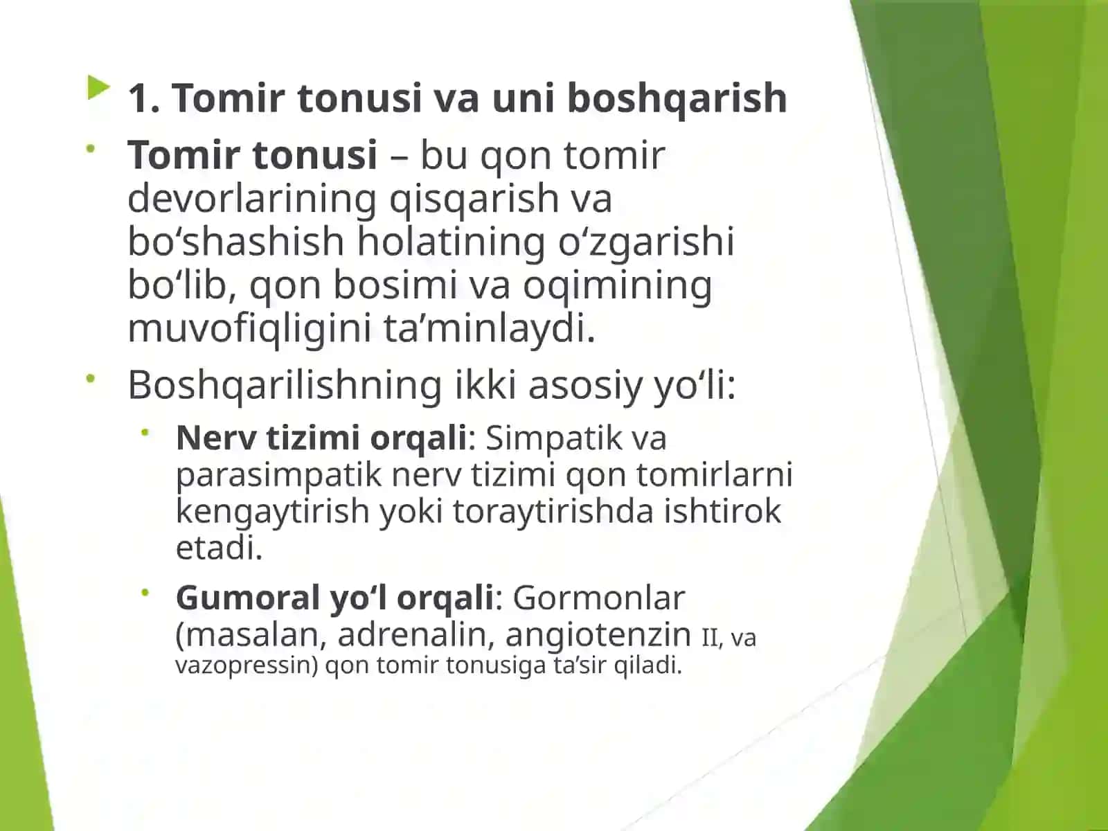 ZARMED UNIVERSITETIDAVOLASH ISHI YO’NALISHI217-GURUHFIZIOLOGIYA FANIDANMUSTAQIL ISH 3