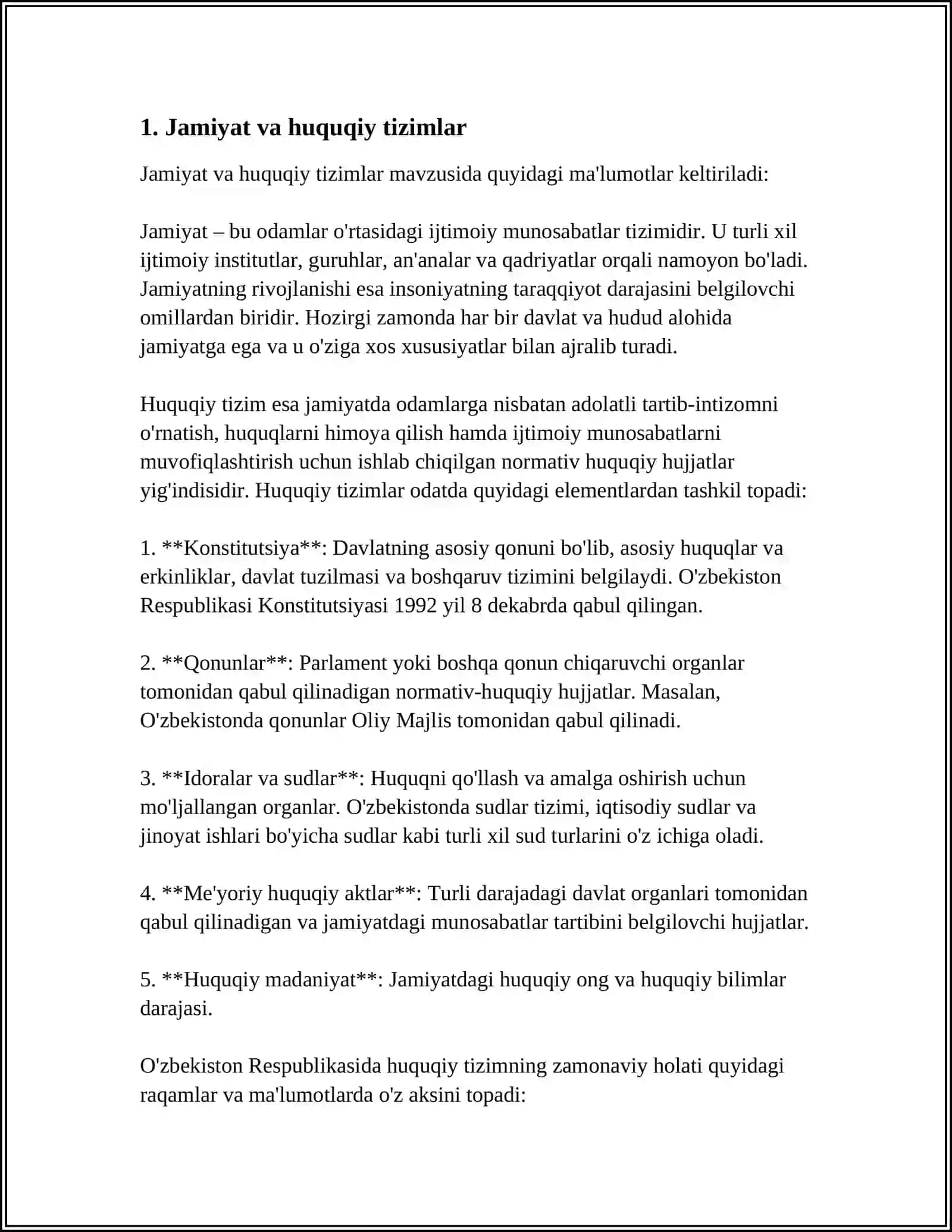 IJTIMOIY MUNOSABATLAR VA HUQUQ 3