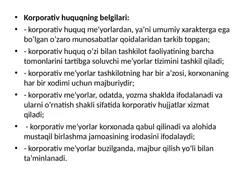 Korporativning munosabatlarning nazariy jihatlari 3