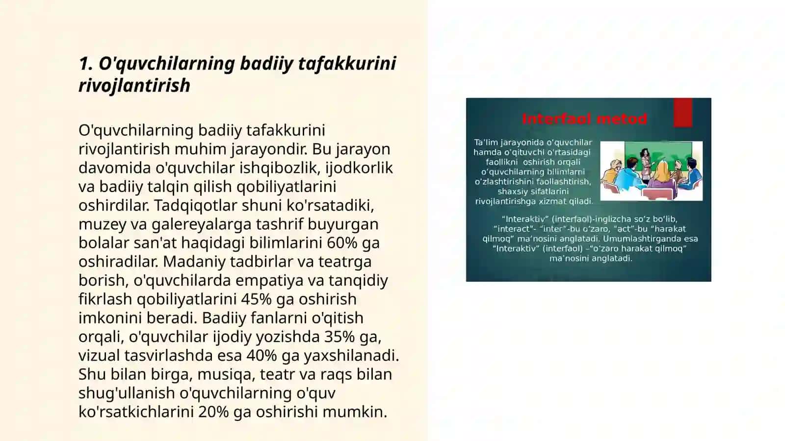 O'quvchilarni ART texnologiyasi asosida san'atning dizayn, foto, ikebana yo'nalishlari orqali rivojlantirish 3