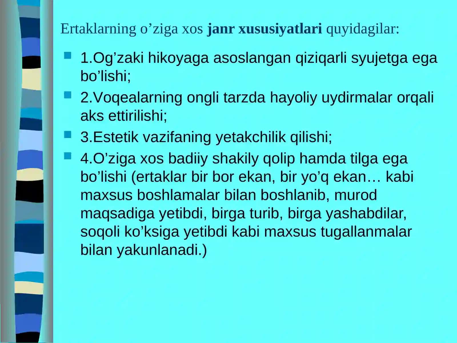 Sinfdan tashqari mashg’ulotlarda ertaklarni o’rgatish metodikasi 3